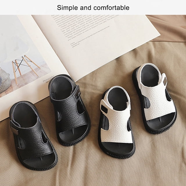 maskred Comfortable Boys And Children Sandals Summer Breathable Easy Kids black 28 1Set