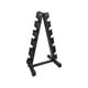 thumbnail image 4 of |7463|maximize your home gym space: 5 tier a-frame dumbbell rack stand - compact & sturdy weight holder para exercise equipment|, 4 of 6