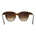 thumbnail image 2 of Timeless Classic Slick Oversize Cat Eye Mod Chic Plastic Sunglasses Tortoise Brown, 2 of 4