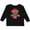 AB-Black, variant on Inktastic Little Sister and Biggest Fan Baseball Glove and Bat Girls Long Sleeve Toddler T-Shirt