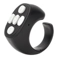 thumbnail image 1 of Control remoto con anillo Bluetooth 5.3, cambiapáginas, obturador de cámara para teléfono celular, control remoto para selfies para lectura de videos, 1 of 12
