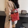 thumbnail image 4 of Bolso Bandolera Tipo Cubo para Mujer Con Correa Ancha El Hombro, 4 of 9