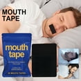 thumbnail image 3 of QARUN Anti Snore Mouth Strips for Sleep - Adhesive Mouth Band for Quiet Nighttime Rest, 3 of 7