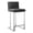 Gray, variant on Pangea Home Dexter Counter Stool Faux Leather Black