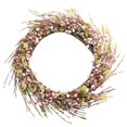 thumbnail image 3 of de flores de paja ajustable de 20 puede utilizar en interiores y exteriores Rosado Soledad Corona de flores de paja, 3 of 10