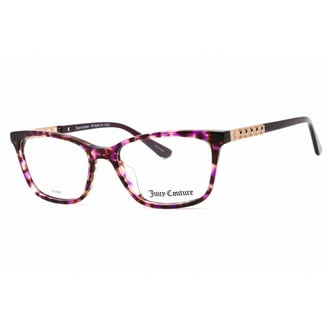 Juicy Couture 197 Full Rim Rectangular Violet Eyeglasses - Walmart.com