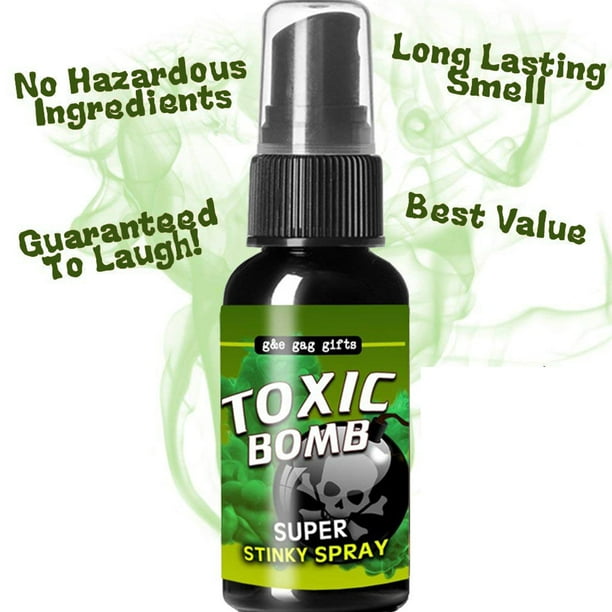 Novelty Fart Gag Prank Joke Spray Stinky Ass Toxic Bomb Smelly