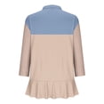 thumbnail image 3 of AherBiu Cardigan pour Femmes Léger Manches 3/4 Ouvert Cardigans Automne Décontracté Confortable Boléros Extérieur, 3 of 4