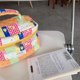 thumbnail image 2 of Bolso De Cosméticos Bolsa Bonito de belleza, neceser informal de algodón para maquillaje, estampado a la moda para vacaciones de fin de semana Tmvgtek Para Estrenar, 2 of 9