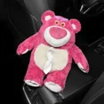 thumbnail image 3 of Caja de pañuelos de coche de peluche de la serie Disney, dibujos animados, Lotso LinaBell StellaLou, cajón de papel montado en coche, accesorios para automóviles, 3 of 5