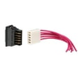thumbnail image 2 of Interruptor de ventana de coche Uxcell de 5 pines Interruptor maestro de control de coche con interruptor y arnés de cableado Momentáneo DC 12V, 2 of 6