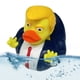 thumbnail image 4 of Pato Juguete para Baño Con Chirrido Bebé Goma Trump Regalo, 4 of 9