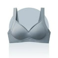 thumbnail image 4 of Wycnly Sports Bras for Women No Rim Lightweight Comfy Tank Bra Underwear Ladies Lightly Lined Seamless Wireless Bras Plus Size Bras for Women Bras, 4 of 6
