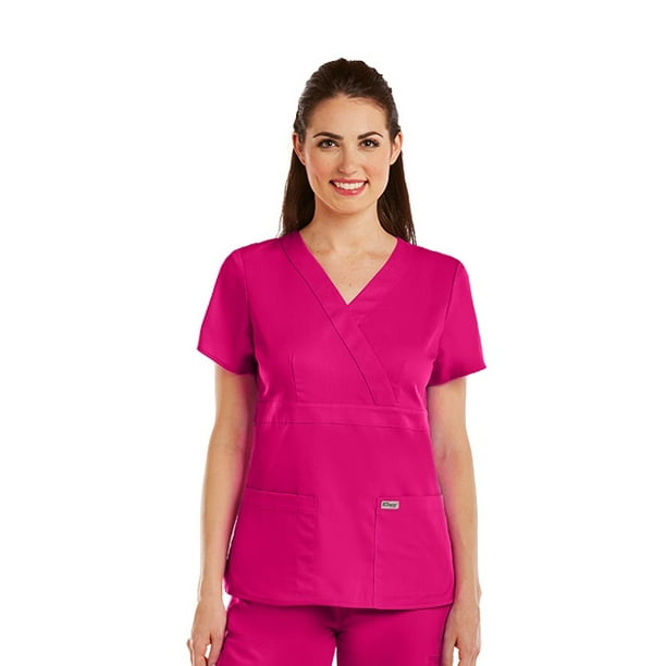 Junior Fit Mock Wrap Nurse Scrub Top, How To Stain A Dresser Grey S Anatomy With Drawers