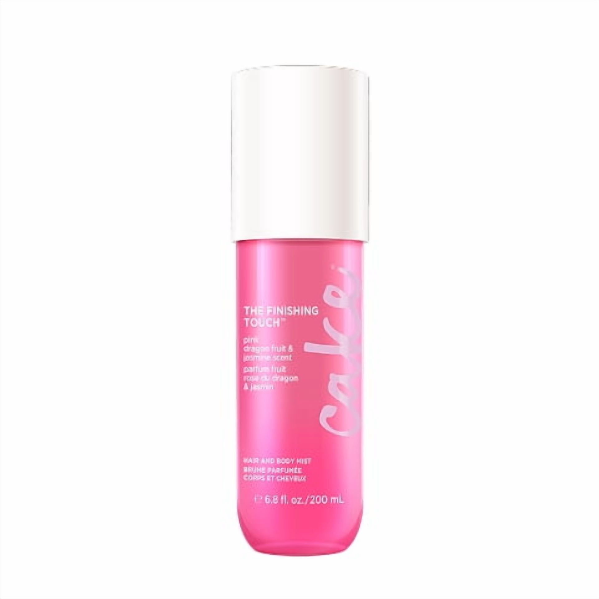 Cake Beauty Finishing Touch Hair and Body Mist, Pink Dragon Fruit
