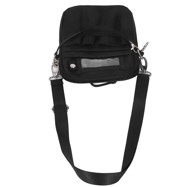 Portable Electrician Tool Bag, Single Shoulder Handheld Bag Thickened Waterproof Front Rear Pocket Orderly Storage For Home Appliance Installation
