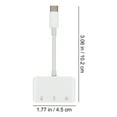 thumbnail image 4 of MasteelfCA Type-C Sound Adapter Professional Type-C Adapter Portable Type-C Adapter, 4 of 8