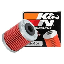 K&N Motorcycle Oil Filter: High Performance, Premium, Designed to be used with Synthetic or Conventional Oils: Fits Select KTM, Polaris Vehicles, KN-157