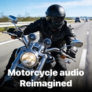 GoHawk AN4 All-in-One Built-in Amplifier 4 Waterproof Bluetooth Motorcycle Stereo Speakers Audio Amp System Harley ATV