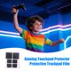 thumbnail image 4 of Juego de 6 pegatinas protectoras para panel táctil compatibles con Steam Deck, impermeables, de PVC, para consola de juegos, con textura, accesorios para juegos, 4 of 8