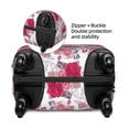 thumbnail image 3 of Goofa Peonies And Roses Pattern Luggage Covers For Suitcase,Suitcase Cover Protector Fit 18-32 Inch Luggage-Medium, 3 of 9