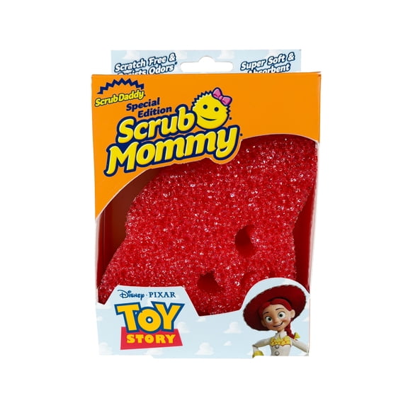 Scrub Daddy Scrub Mommy Disney Toy Story Red Jessie Non-Scratch Cleaning Sponge