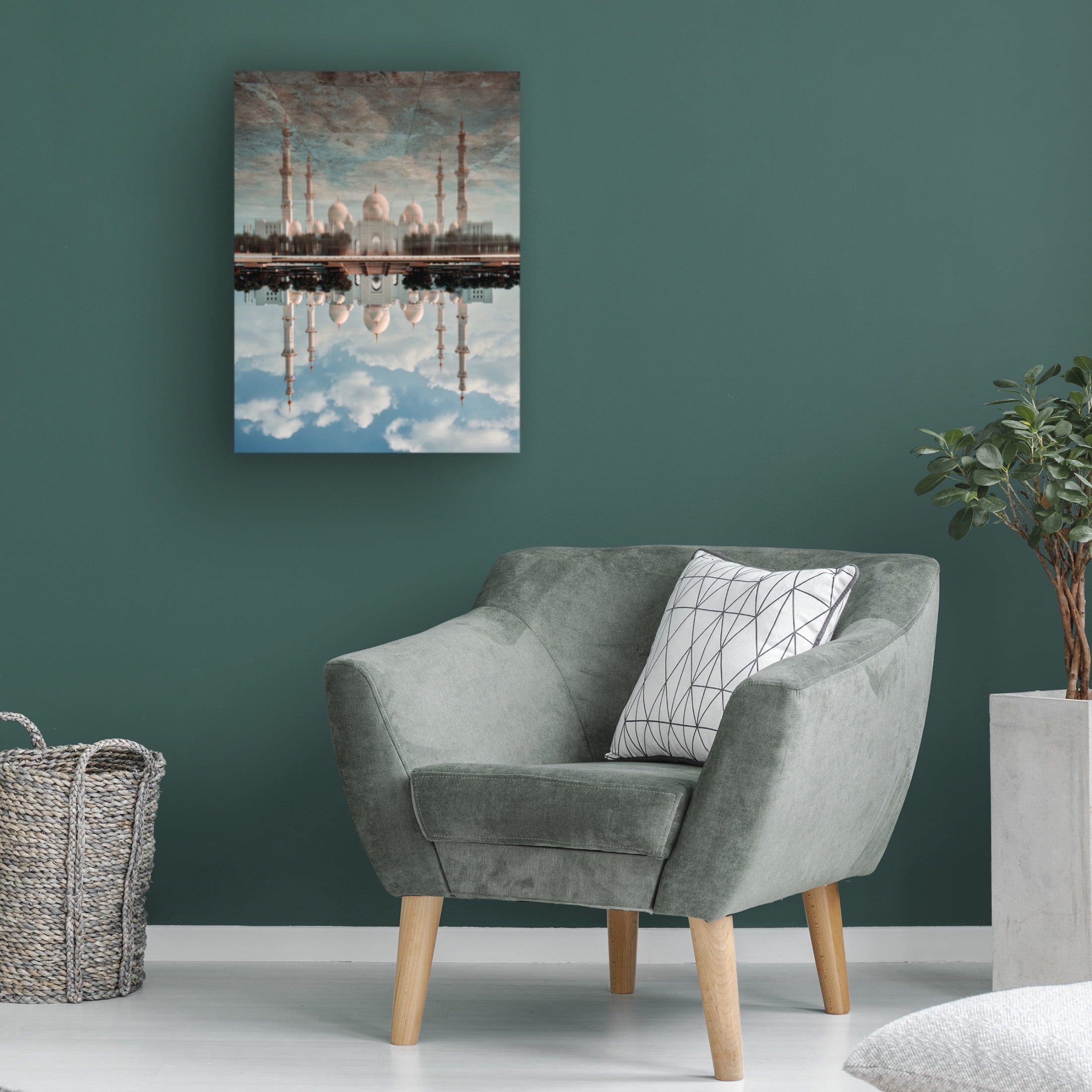 Trademark Fine Art Ahmed Aldaie Szgm Abudhabi Canvas Wall Art