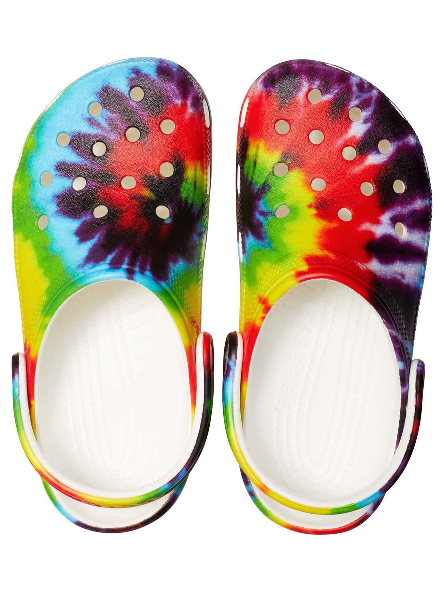 Crocs Unisex Classic Tie Dye Graphic Clog Sandal