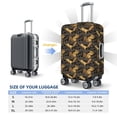 thumbnail image 5 of Haiem Squirrel Gathering Nuts Luggage Cover Printed Suitcase Covers for Luggage Elastic Washable Suitcase Protector Fits 18-32 Inch Luggage-X-Large, 5 of 8