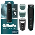 thumbnail image 2 of Gillette Intimate Men’s Pubic Hair Trimmer, SkinFirst Pubic Hair Trimmer For Men, Waterproof, Cordless For Wet/Dry Use, Shaver For Men, Lifetime Sharp Blades, 2 of 12