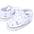 thumbnail image 1 of Mialoley Baby Summer Magic Paste Sandals Soft Crib Non-slip Canvas Sneakers, 1 of 1
