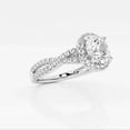 thumbnail image 2 of Ariana Jewel Glamorous 1.6 Ct Round Cut Infinity Twisted Cross Over Shank Engagement Ring - Lab Created Diamond Ring - 14K White Gold Plated - Perfect for Women’s Engagements and Everyday Elegance, 2 of 2