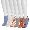 thumbnail image 3 of MUK LUKS Women's Low Cut Novelty Socks 6 Pack, 3 of 5