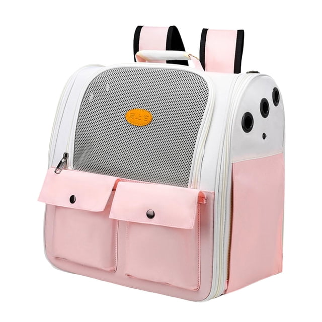 Bolsa para mascotas ventilación plegable Sunnimix Bolsa de transporte suaves rosado