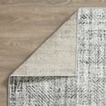 thumbnail image 2 of Loomaknoti Aysal Azebella 4' x 6' Gray Geometric Indoor Area Rug, 2 of 9