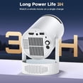 thumbnail image 2 of Proyector CAMWORLD 4K portátil con batería Wifi y Bluetooth, 2 of 9