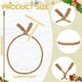 thumbnail image 2 of 8/18-PCS 20-Inch Reusable Christmas Garland Ties - Flexible Decorative Twist Ties for Banister, Holiday Crafts, and Gift Wrapping, 2 of 12