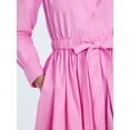 thumbnail image 3 of Free Assembly Women’s and Women's Plus Cotton Eyelet Maxi Shirtdress, Sizes XS-4X, 3 of 4