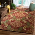thumbnail image 4 of Safavieh  Handmade Metro Hildegunn French Country Floral Wool Rug Beige 9' x 12' 9' x 12' Indoor Living Room Rectangle, 4 of 5