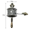 thumbnail image 7 of Prayer Wheel Pendant Buddha Sutra Turning Tube for Valentines Men Daily Wear, 7 of 7