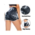 thumbnail image 4 of SAYFUT Butt Lifting Yoga Shorts for Women Tummy Control Leggings Textured Ruched Running Shorts Bottom, 4 of 7
