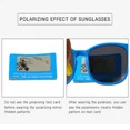 thumbnail image 4 of Nueva marca de moda, gafas de sol de Color para niños, sombrilla Anti UV para bebés, gafas de protección contra luz azul, gafas de sol para hombres y mujeres UV400, 4 of 5