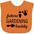 thumbnail image 3 of Inktastic Future Gardening Buddy Boys or Girls Baby Bib, 3 of 4