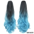 thumbnail image 5 of Uxgjfwu Clamping Ponytail Wig with European Style, Long Curly Hair Extension for Volume, Easy Wear Pony Tail Hair Piece, 5 of 6