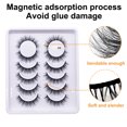 thumbnail image 3 of Faux Mink Lashes Cross Fluffy Natural Look False Eyelashes 3d Dramatic, 3 of 5