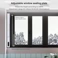 thumbnail image 2 of Portable Air Conditioner Window Kit, Air Conditioner Window Accessories with Coupler Adjustable Window Seal for AC Unit, Sliding AC Vent Kit for Exhaust Hose judicious, 2 of 8