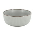 thumbnail image 5 of Elama Leo 16 Piece Stoneware Dinnerware Set In Light Gray, 5 of 7