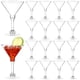 thumbnail image 1 of 20pcs pequeñas copas transparentes cápsulas de vinos transparentes Cócteles Copias de vino Cazas de vino Cazas de vino, 1 of 7