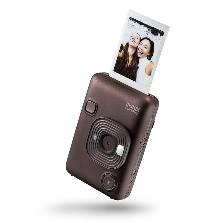 Fujifilm, Instax Mini LiPlay Hybrid Instant Camera, Deep Bronze