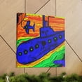 thumbnail image 6 of Submarine in Fauve Colors - Canvas, 6 of 10